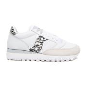 Witte leren sneakers met traditionele vetersluiting Saucony , White , ...