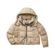 Elegante Beige Jas Blauer , Beige , Dames