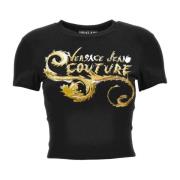 T-shirts en Polos Versace Jeans Couture , Black , Dames