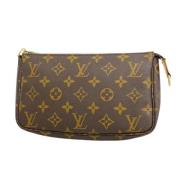 Pre-owned Canvas louis-vuitton-bags Louis Vuitton Vintage , Brown , Da...