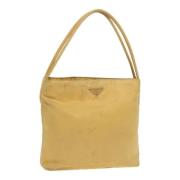 Pre-owned Nylon prada-bags Prada Vintage , Yellow , Dames