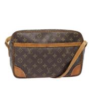 Pre-owned Canvas louis-vuitton-bags Louis Vuitton Vintage , Brown , Da...