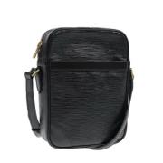 Pre-owned Leather louis-vuitton-bags Louis Vuitton Vintage , Black , D...