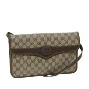 Pre-owned Leather gucci-bags Gucci Vintage , Beige , Dames