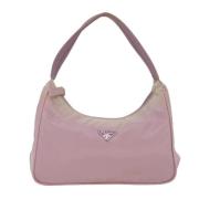 Pre-owned Fabric shoulder-bags Prada Vintage , Pink , Dames