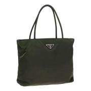 Pre-owned Nylon prada-bags Prada Vintage , Green , Dames