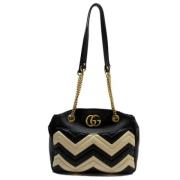 Pre-owned Leather gucci-bags Gucci Vintage , Black , Dames