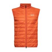 Donsvest met opstaande kraag Emporio Armani EA7 , Orange , Heren