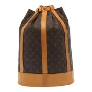 Pre-owned Canvas louis-vuitton-bags Louis Vuitton Vintage , Brown , Da...