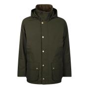 Waterdichte Gewatteerde Winterjas Barbour , Green , Heren