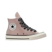 Beige Canvas Sneakers voor vrouwen Converse , Beige , Dames