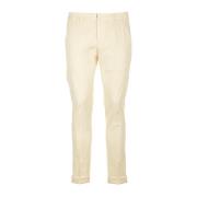 Beige Broek Gaubert Stijl Dondup , Beige , Heren