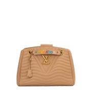 Pre-owned Leather louis-vuitton-bags Louis Vuitton Vintage , Beige , D...