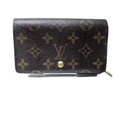 Pre-owned Canvas wallets Louis Vuitton Vintage , Brown , Dames