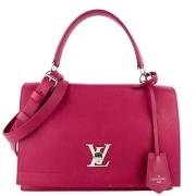 Pre-owned Leather louis-vuitton-bags Louis Vuitton Vintage , Red , Dam...