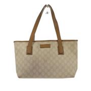 Pre-owned Leather gucci-bags Gucci Vintage , Beige , Dames