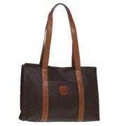 Pre-owned Canvas celine-bags Celine Vintage , Brown , Dames