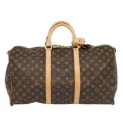 Pre-owned Canvas louis-vuitton-bags Louis Vuitton Vintage , Brown , Da...