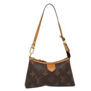 Pre-owned Canvas louis-vuitton-bags Louis Vuitton Vintage , Brown , Da...