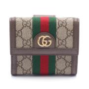 Pre-owned Leather wallets Gucci Vintage , Multicolor , Dames