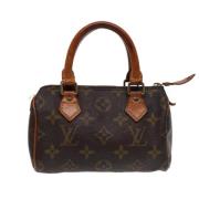 Pre-owned Canvas louis-vuitton-bags Louis Vuitton Vintage , Brown , Da...