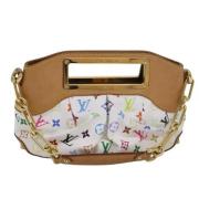 Pre-owned Canvas louis-vuitton-bags Louis Vuitton Vintage , White , Da...