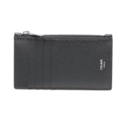 Pre-owned Leather wallets Celine Vintage , Black , Dames