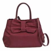 Pre-owned Canvas prada-bags Prada Vintage , Red , Dames