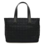 Pre-owned Leather chanel-bags Chanel Vintage , Black , Dames