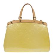 Pre-owned Leather louis-vuitton-bags Louis Vuitton Vintage , Yellow , ...