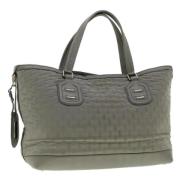 Pre-owned Canvas gucci-bags Gucci Vintage , Gray , Dames