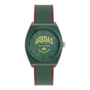 Unisex Horloge Project Two Grfx Adidas , Green , Unisex