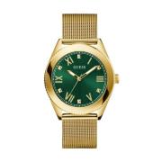 Herenhorloge Noble goud, groen Gw0495G4 Guess , Yellow , Heren