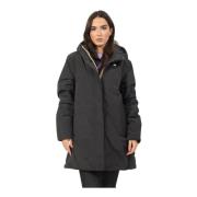 Zwarte Sophie Jas voor Vrouwen K-Way , Black , Dames