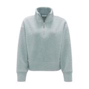 Stijlvolle Sweatshirt met Gatroi Detail Opus , Blue , Dames