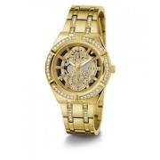 Dames Horloge Allara Multifunction skeleton Goud Gw0604L2 Guess , Yell...