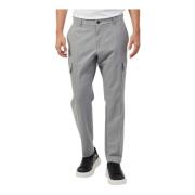 Relaxed Fit Cargo Broek Grijs Hugo Boss , Gray , Heren