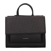 Studded Zwarte Handtas met Magneetsluiting John Richmond , Black , Dam...