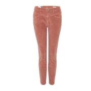 Babycord Jeans Opus , Pink , Dames