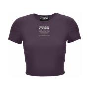 T-shirts en Polos Versace Jeans Couture , Purple , Dames