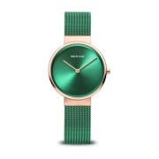 Dameshorloge Classic 31 mm Armband Milanese 14531-868 Bering , Green ,...