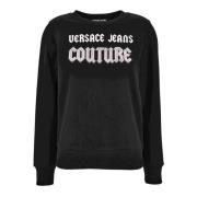 Truien Versace Jeans Couture , Black , Dames