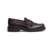 Bordeaux Loafer Schoenen Aw24 Tod's , Brown , Dames