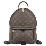 Pre-owned Canvas backpacks Louis Vuitton Vintage , Brown , Dames