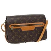 Pre-owned Canvas louis-vuitton-bags Louis Vuitton Vintage , Brown , Da...