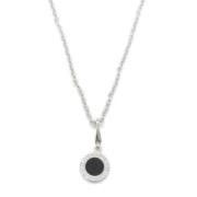 Pre-owned White Gold necklaces Bvlgari Vintage , Black , Dames