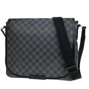 Pre-owned Canvas louis-vuitton-bags Louis Vuitton Vintage , Black , Da...