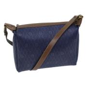 Pre-owned Canvas dior-bags Dior Vintage , Blue , Dames