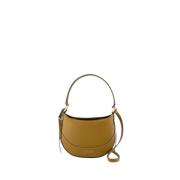 Bruin Leren Crossbody Tas met Magnetische Sluiting Vanessa Bruno , Bro...