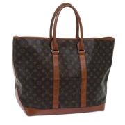 Pre-owned Canvas louis-vuitton-bags Louis Vuitton Vintage , Brown , Da...